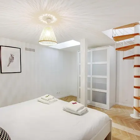 Modern Apt-1br-4p-atelier Des Lumieres Museum Apartamento París